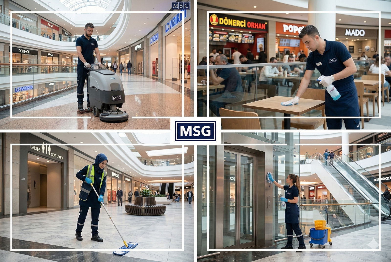 MSG Grup İstanbul AVM & Plaza Temizliği