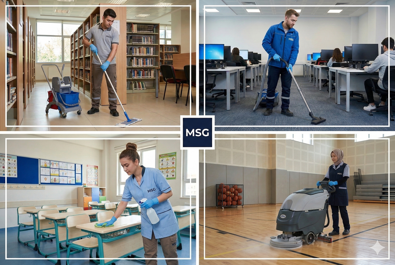 MSG Grup İstanbul Eğitim Kurumları Temizliği