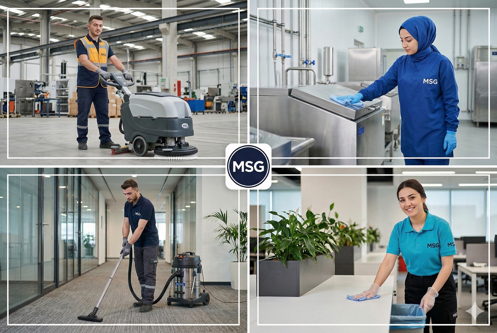 MSG Grup İstanbul Fabrika & İşyeri Temizliği