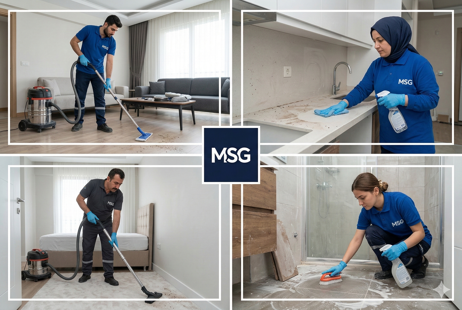 MSG Grup İstanbul İnşaat Sonrası Temizliği